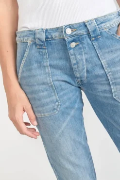 Femme Le Temps des Cerises Coupe Boyfit-Cara 200/43 Boyfit Jeans Bleu N°4