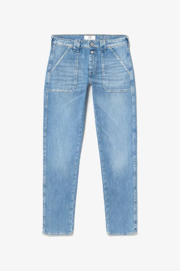 Femme Le Temps des Cerises Coupe Boyfit-Cara 200/43 Boyfit Jeans Bleu N°4