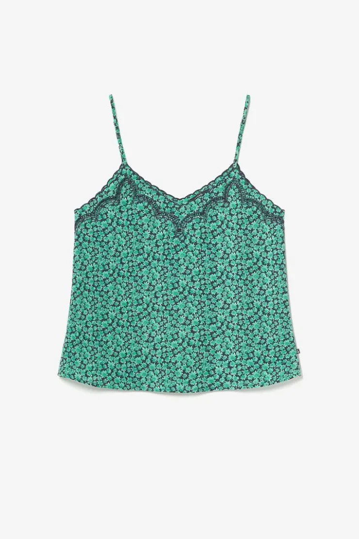 Femme Le Temps des Cerises Tops-Caraco Janna A Motif Vert