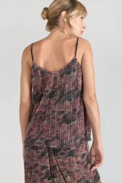 Femme Le Temps des Cerises Tops-Caraco Kava Imprime Irise