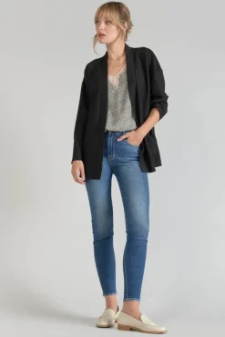 Femme Le Temps des Cerises Tops-Caraco Lucine A Motif Et Noir