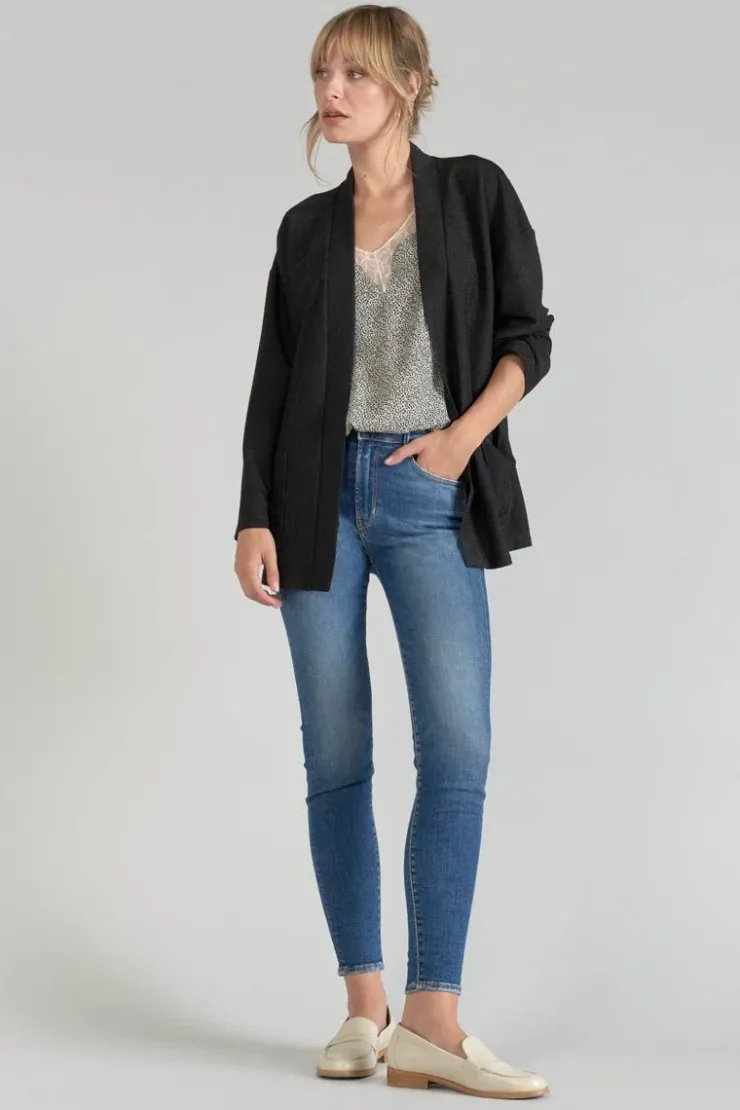 Femme Le Temps des Cerises Tops-Caraco Lucine A Motif Et Noir