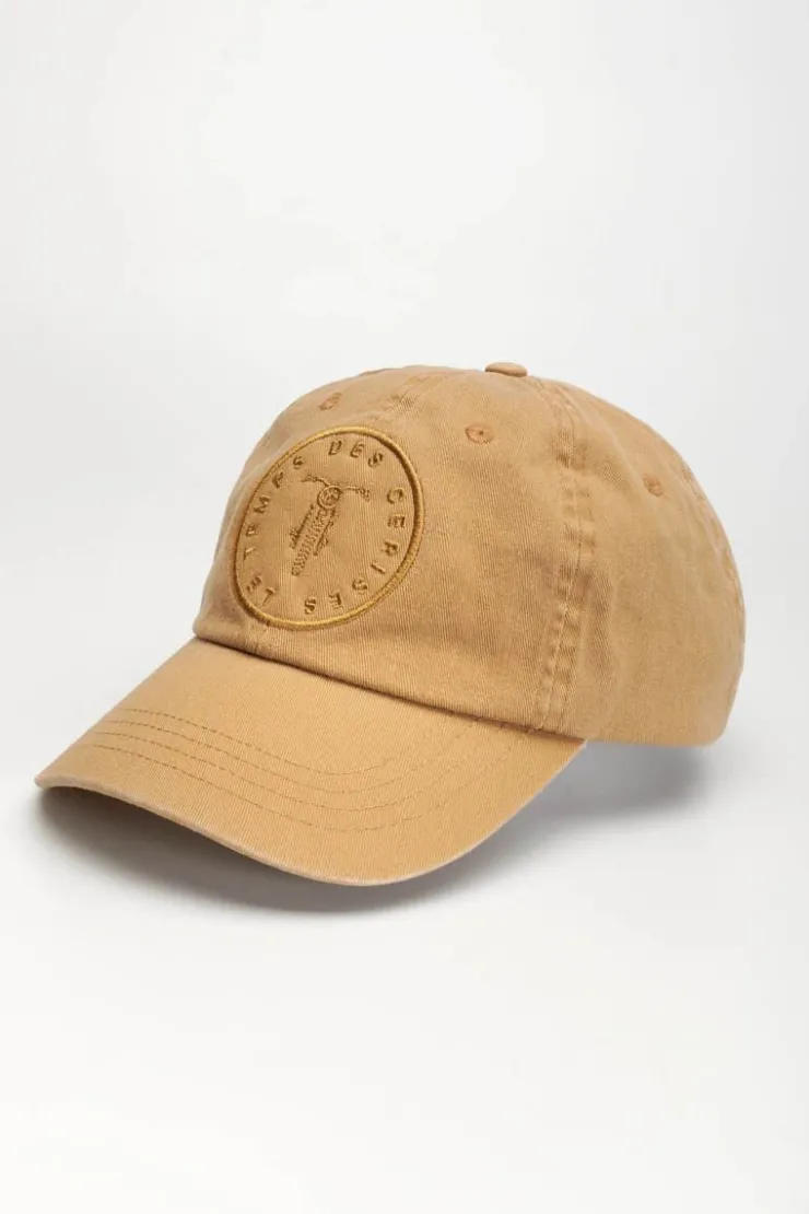 Homme Le Temps des Cerises Bonnets & Casquettes-Casquette Bilo Beige Sable