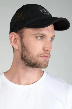 Homme Le Temps des Cerises Bonnets & Casquettes-Casquette Marlo Noire