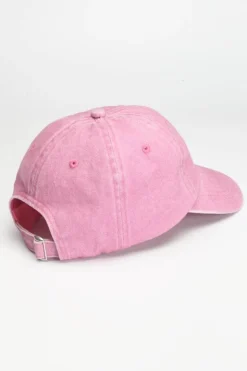 Femme Le Temps des Cerises Chapeaux & Bonnets-Casquette Meziane Rose Delavee