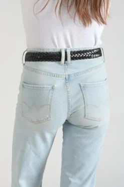 Femme Le Temps des Cerises Ceintures-Ceinture Balk Noire Tressee