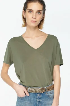 Femme Le Temps des Cerises Ceintures-Ceinture En Cuir Jova Tressee Doree