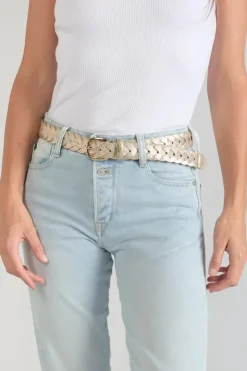 Femme Le Temps des Cerises Ceintures-Ceinture Kebir Doree Tressee