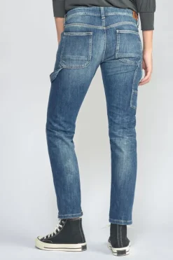 Femme Le Temps des Cerises Coupe Boyfit-Chara 200/43 Boyfit Jeans Destroy Bleu N°4