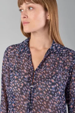 Femme Le Temps des Cerises Chemises-Chemise Luz A Motif Leopard