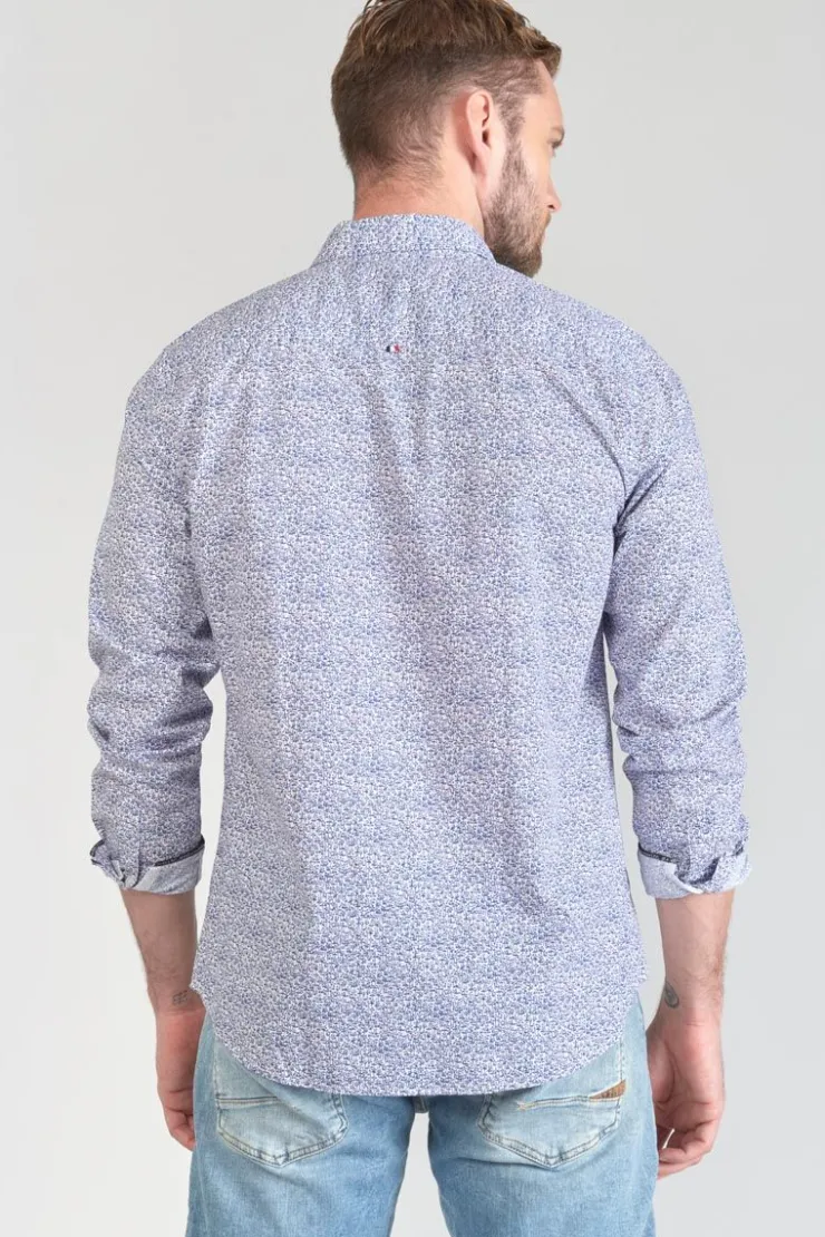 Homme Le Temps des Cerises Chemises-Chemise Meta A Motif Fleuri