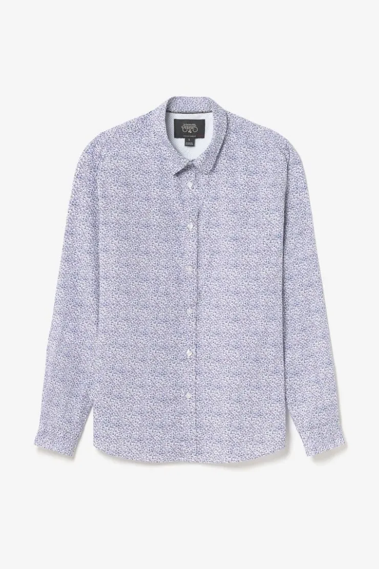 Homme Le Temps des Cerises Chemises-Chemise Meta A Motif Fleuri