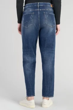Femme Le Temps des Cerises Coupe Boyfit-Cosy Boyfit 7/8Eme Jeans Destroy Bleu N°2