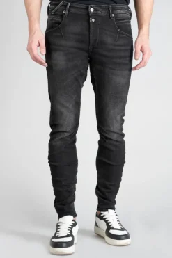 Homme Le Temps des Cerises Coupe Tapered-Cravan 900/3 Tapered Arque Jeans Noir N°1
