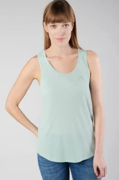 Femme Le Temps des Cerises T-Shirts & Débardeurs-Debardeur Debsmalltrame Vert D'Eau