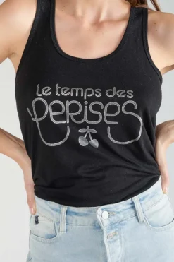 Femme Le Temps des Cerises T-Shirts & Débardeurs-Debardeur Debtrame Anthracite