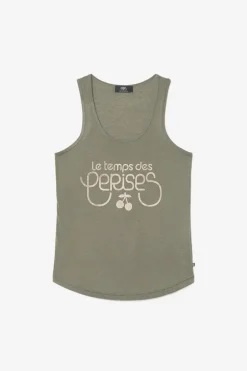 Femme Le Temps des Cerises T-Shirts & Débardeurs-Debardeur Debtrame Kaki