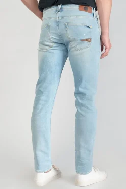 Homme Le Temps des Cerises Coupe Adjusted-Delphes 700/11 Adjusted Jeans Destroy Bleu N°5