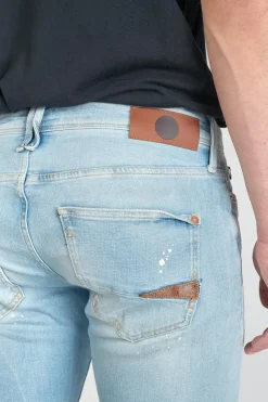 Homme Le Temps des Cerises Coupe Adjusted-Delphes 700/11 Adjusted Jeans Destroy Bleu N°5