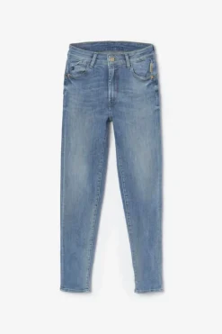 Femme Le Temps des Cerises Coupe Slim-Fawn Pulp Slim 7/8 Eme Jeans Bleu N°4