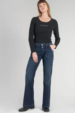 Femme Le Temps des Cerises Coupe Flare / Bootcut-Flare Jeans Bleu N°1