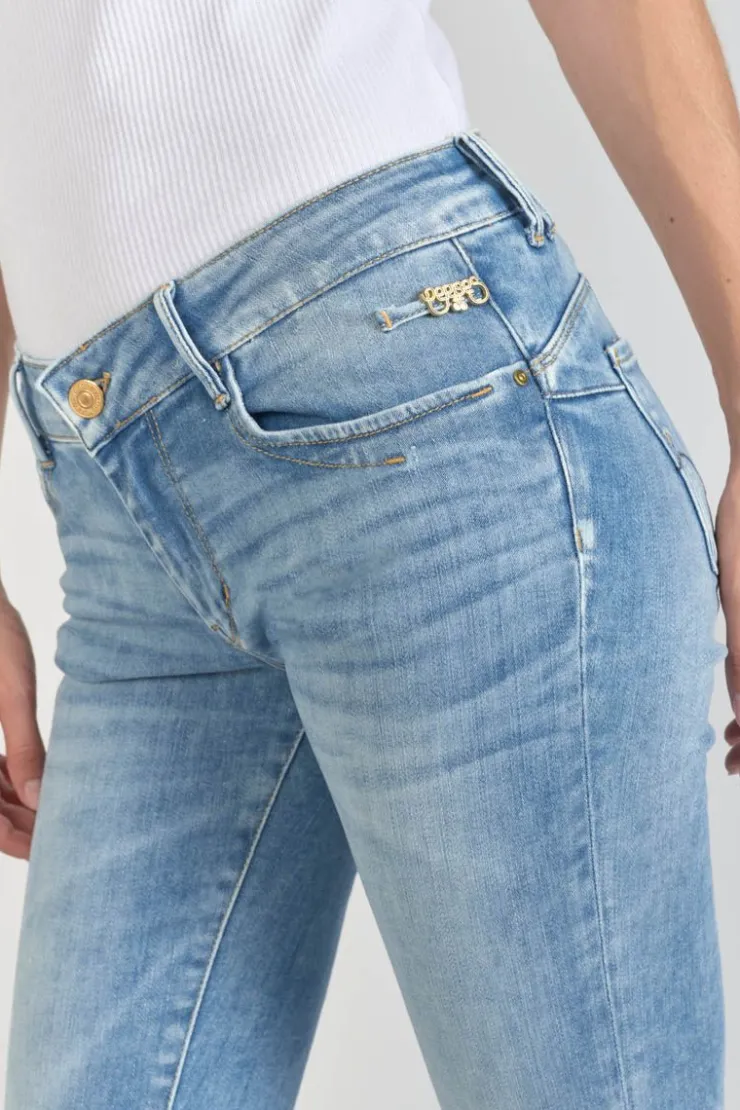 Femme Le Temps des Cerises Coupe Slim-Flip Pulp Slim Jeans Bleu N°4
