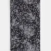 Femme Le Temps des Cerises Écharpes & Foulards-Foulard Jadida A Motif Fleuri Noir Et Blanc