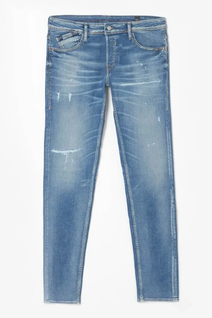 Homme Le Temps des Cerises Coupe Adjusted-Groov 700/11 Adjusted Jeans Destroy Bleu N°4