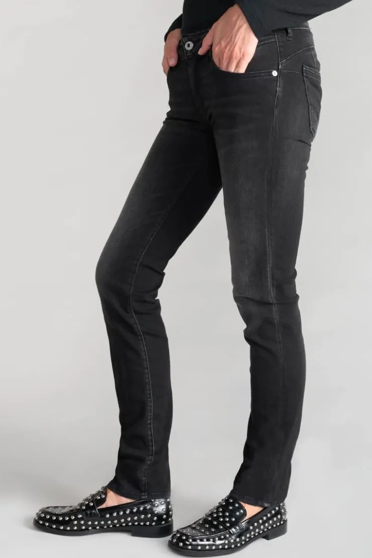 Femme Le Temps des Cerises Coupe Regular-Haid Pulp Regular Jeans Noir N°1