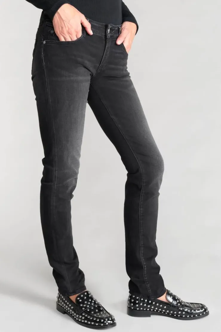 Femme Le Temps des Cerises Coupe Regular-Haid Pulp Regular Jeans Noir N°1