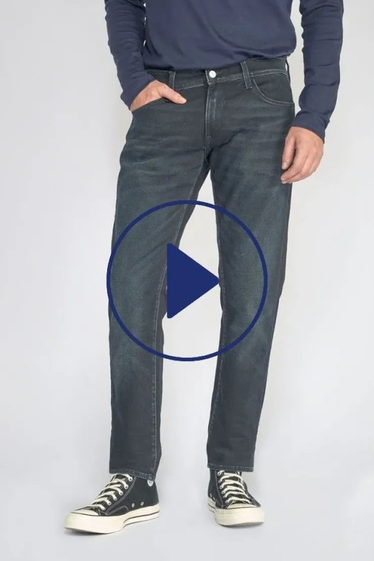 Homme Le Temps des Cerises Coupe Adjusted-Jogg 700/11 Adjusted Jeans Bleu-Noir N°1