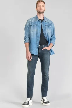 Homme Le Temps des Cerises Coupe Adjusted-Jogg 700/11 Adjusted Jeans Bleu-Noir N°2