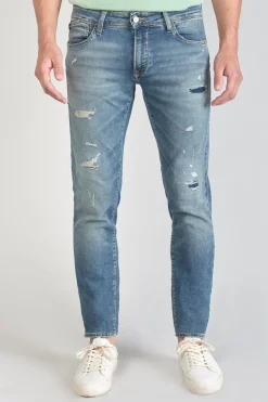 Homme Le Temps des Cerises Coupe Adjusted-Jogg 700/11 Adjusted Jeans Destroy Bleu N°4