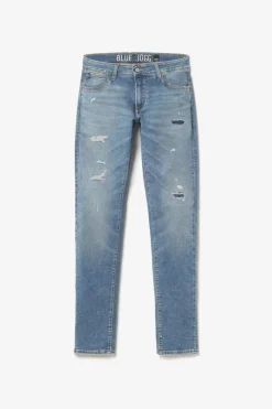 Homme Le Temps des Cerises Coupe Adjusted-Jogg 700/11 Adjusted Jeans Destroy Bleu N°4