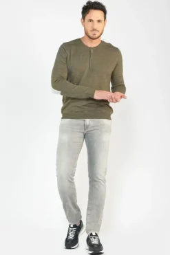 Homme Le Temps des Cerises Coupe Adjusted-Jogg 700/11 Adjusted Jeans Gris N°4