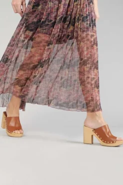 Femme Le Temps des Cerises Shorts & Jupes-Jupe Longue Ran Irisee