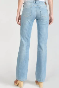 Femme Le Temps des Cerises Coupe Flare / Bootcut-Kadi Flare Jeans Bleu N°5