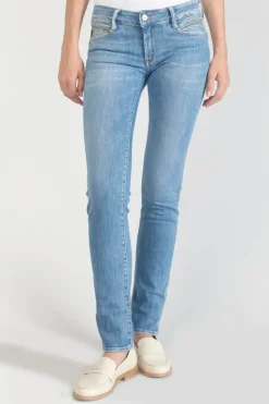 Femme Le Temps des Cerises Coupe Regular-Kana Pulp Regular Jeans Bleu N°4