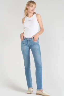 Femme Le Temps des Cerises Coupe Regular-Kana Pulp Regular Jeans Bleu N°4