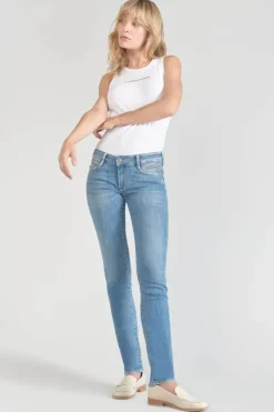 Femme Le Temps des Cerises Coupe Regular-Kana Pulp Regular Jeans Bleu N°4