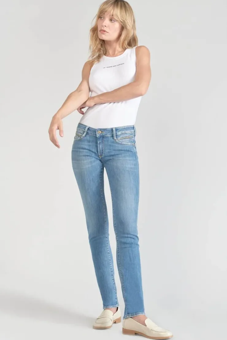 Femme Le Temps des Cerises Coupe Regular-Kana Pulp Regular Jeans Bleu N°4
