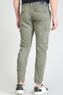 Homme Le Temps des Cerises Pantalons & Chinos-Koge Army Jogg Tapered Arque Kaki