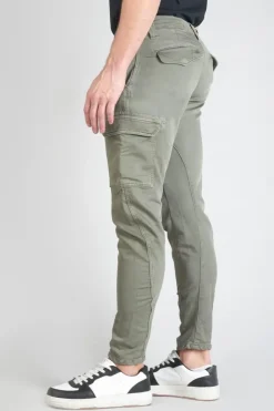 Homme Le Temps des Cerises Pantalons & Chinos-Koge Army Jogg Tapered Arque Kaki