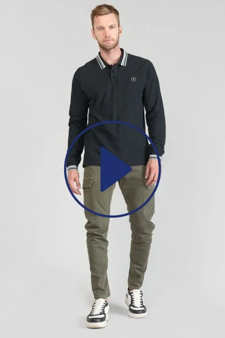 Homme Le Temps des Cerises Pantalons & Chinos-Koge Army Jogg Tapered Arque Kaki