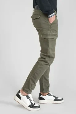 Homme Le Temps des Cerises Pantalons & Chinos-Koge Army Jogg Tapered Arque Kaki