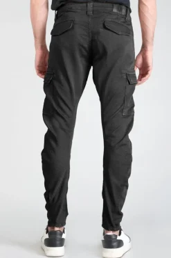 Homme Le Temps des Cerises Pantalons & Chinos-Koge Army Jogg Tapered Arque Noir