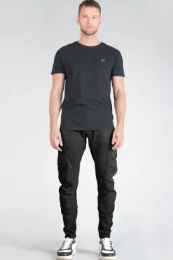 Homme Le Temps des Cerises Pantalons & Chinos-Koge Army Jogg Tapered Arque Noir