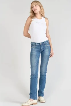 Femme Le Temps des Cerises Coupe Regular-Kops Pulp Regular Jeans Bleu N°3