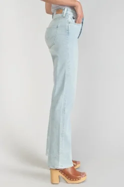 Femme Le Temps des Cerises Coupe Regular-Lux 400/19 Mom Taille Haute Jeans Bleu N°5