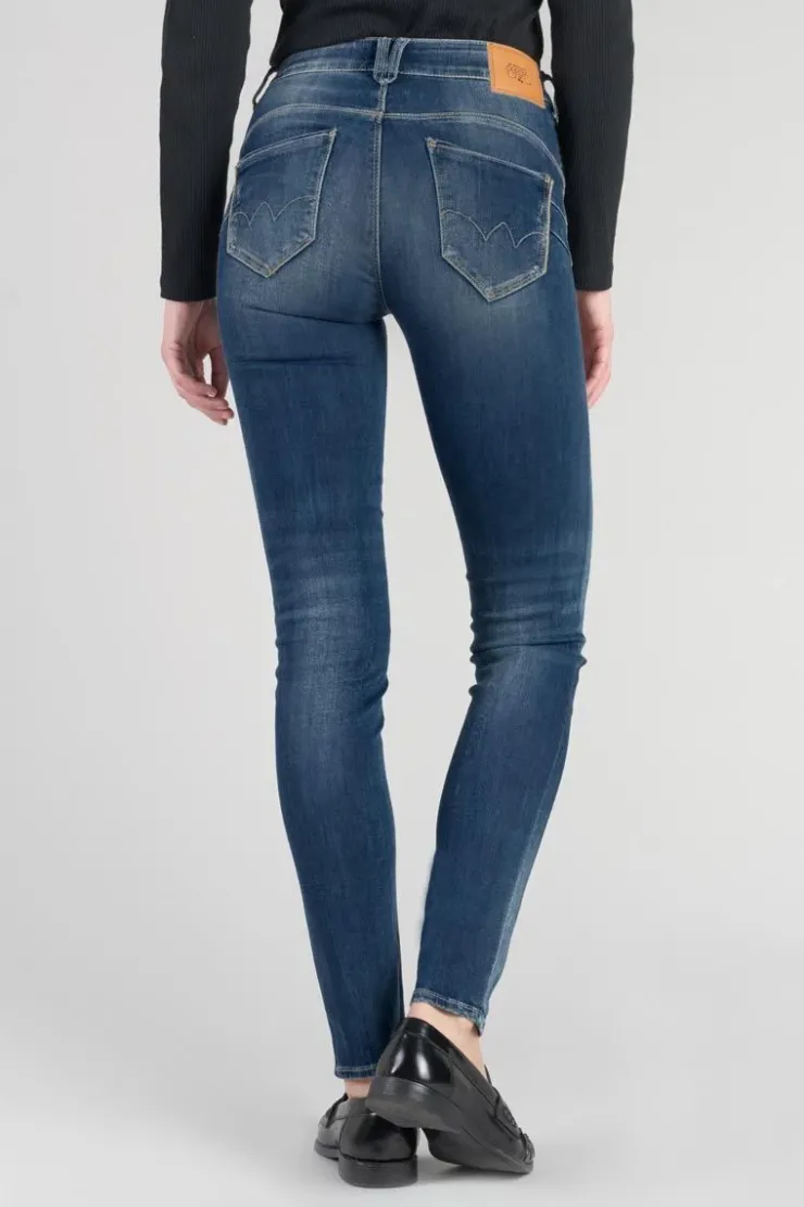 Femme Le Temps des Cerises Coupe Slim-Menars Pulp Slim Taille Haute Jeans Bleu N°3